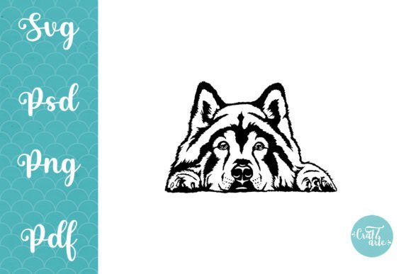 Alaskan Malamute Svg Dog