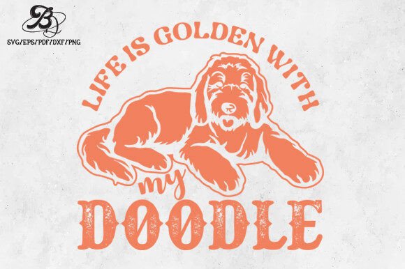 Dog Doodle SVG Design