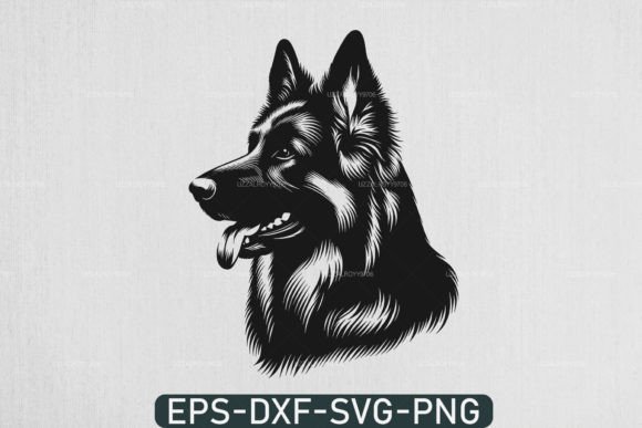German Shepherd Svg for Real Projects