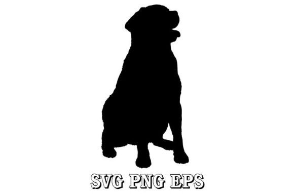 Labrodore Dog Sitting Svg