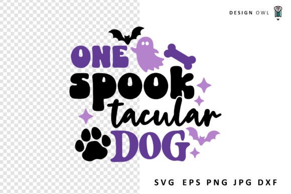One Spooktacular Dog - Halloween SVG