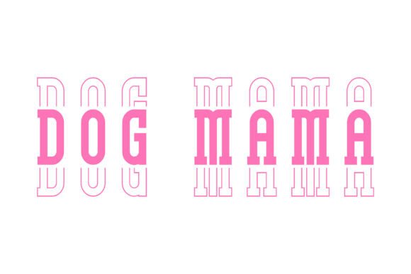 Retro Dog Mama SVG PNG Sublimation