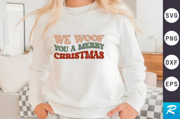 We Woof You a Merry SVG Design